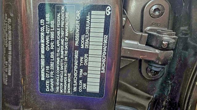 2017 INFINITI QX30 BASE #3320097462