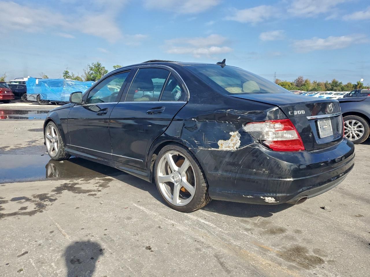 Lot #3315909115 2009 MERCEDES-BENZ C 300 4MAT
