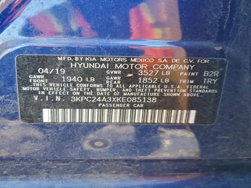 2019 HYUNDAI ACCENT SE #3301810360