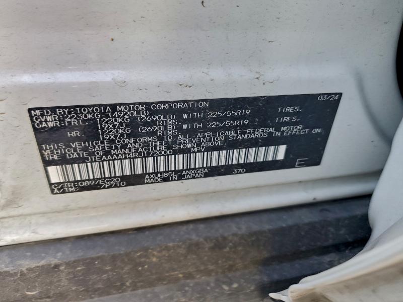 2024 TOYOTA VENZA LE #3304631966