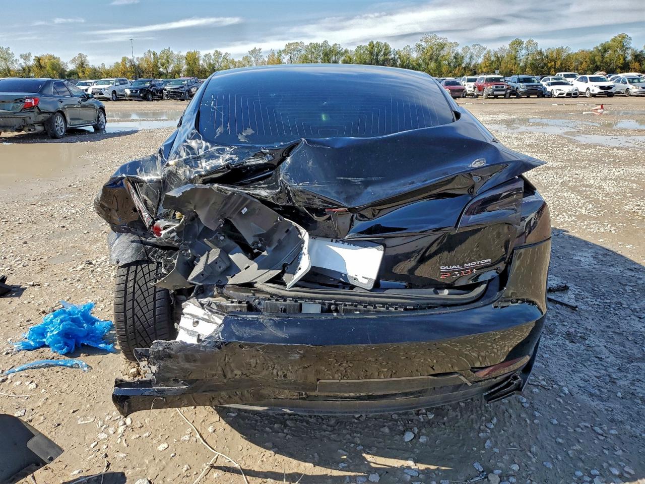 Lot #3311609232 2019 TESLA MODEL 3