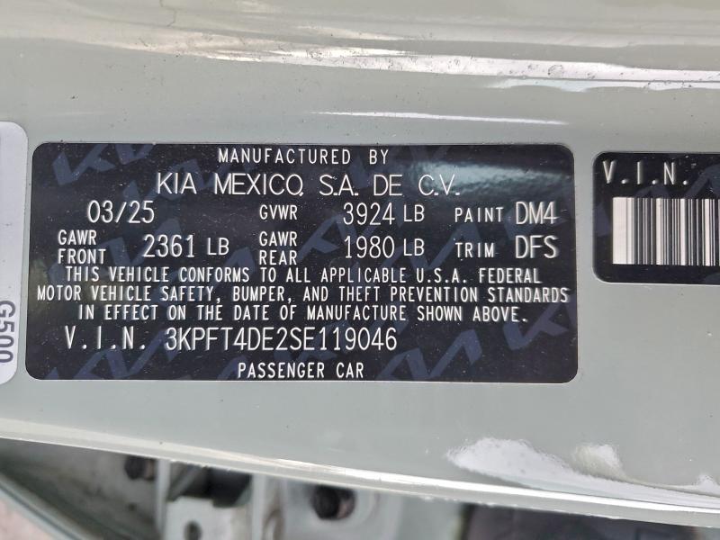 2025 KIA K4 LX #3312457610