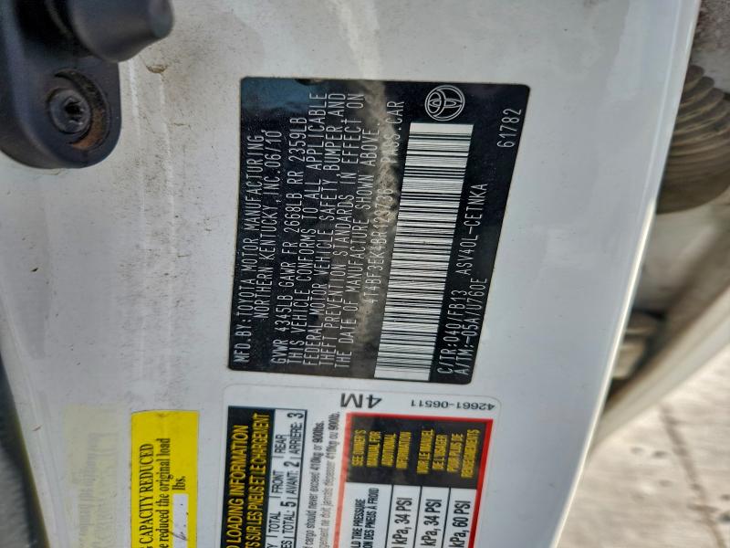 2011 TOYOTA CAMRY BASE #3316774400