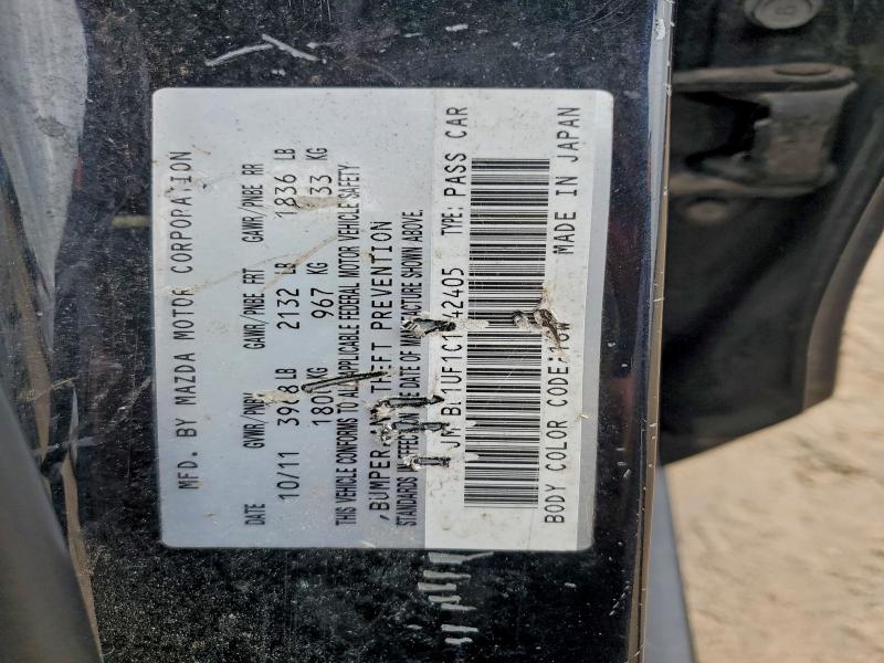 2012 MAZDA 3 I #3305291312