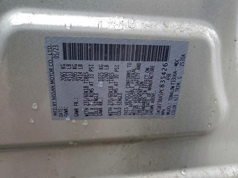 2023 NISSAN ROGUE SV #3319220711