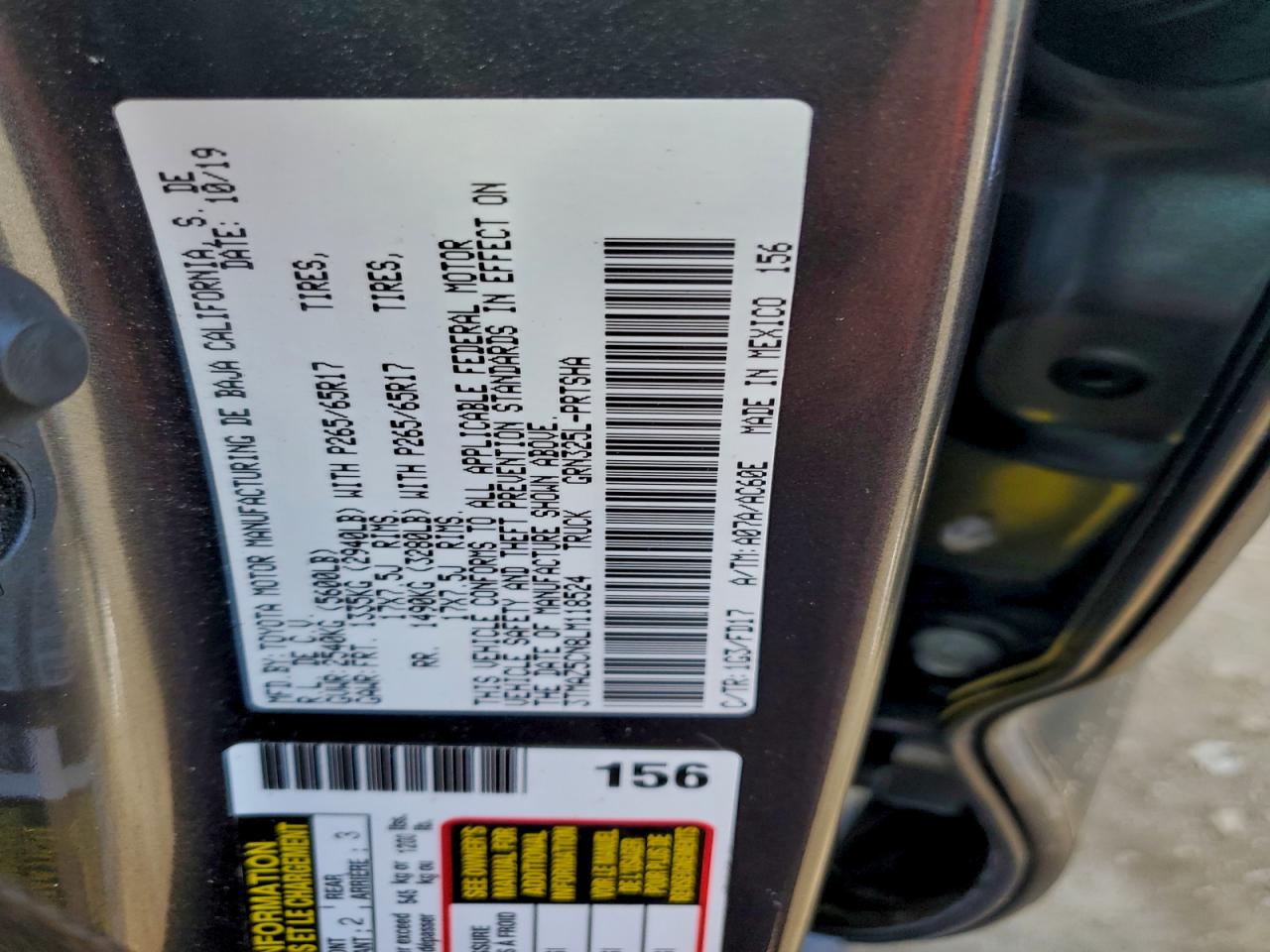 TOYOTA TACOMA DOUBLE CAB