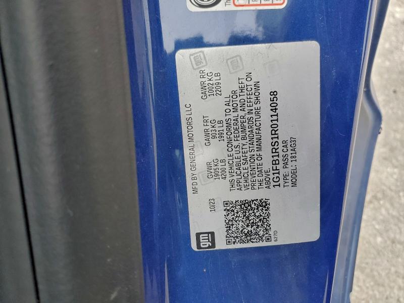 2024 CHEVROLET CAMARO LS #3312616173