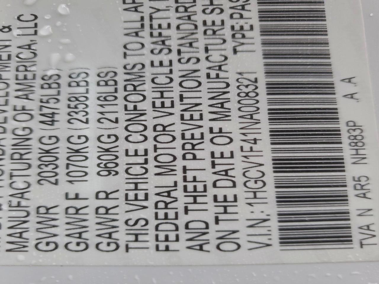 HONDA ACCORD SPORT SE