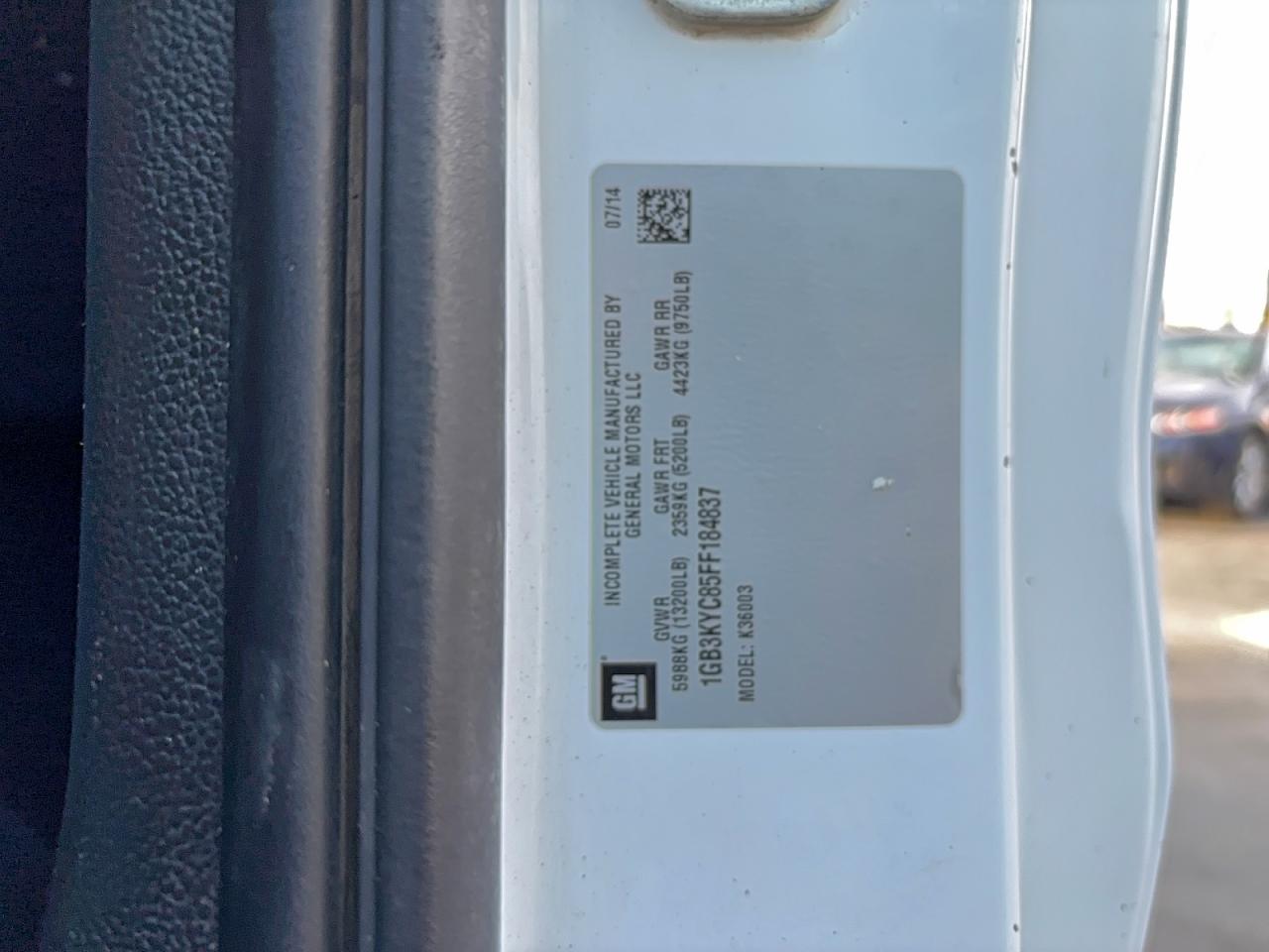 Lot #3317684227 2015 CHEVROLET SILVERADO