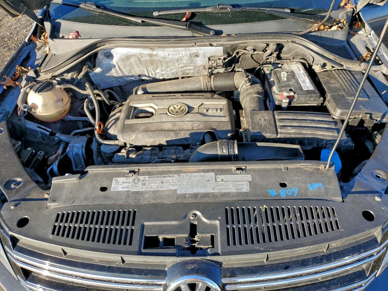 Lot #3317707082 2012 VOLKSWAGEN TIGUAN S