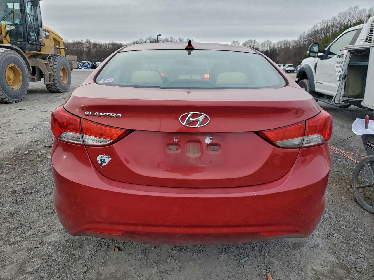 Lot #3311696275 2012 HYUNDAI ELANTRA GL
