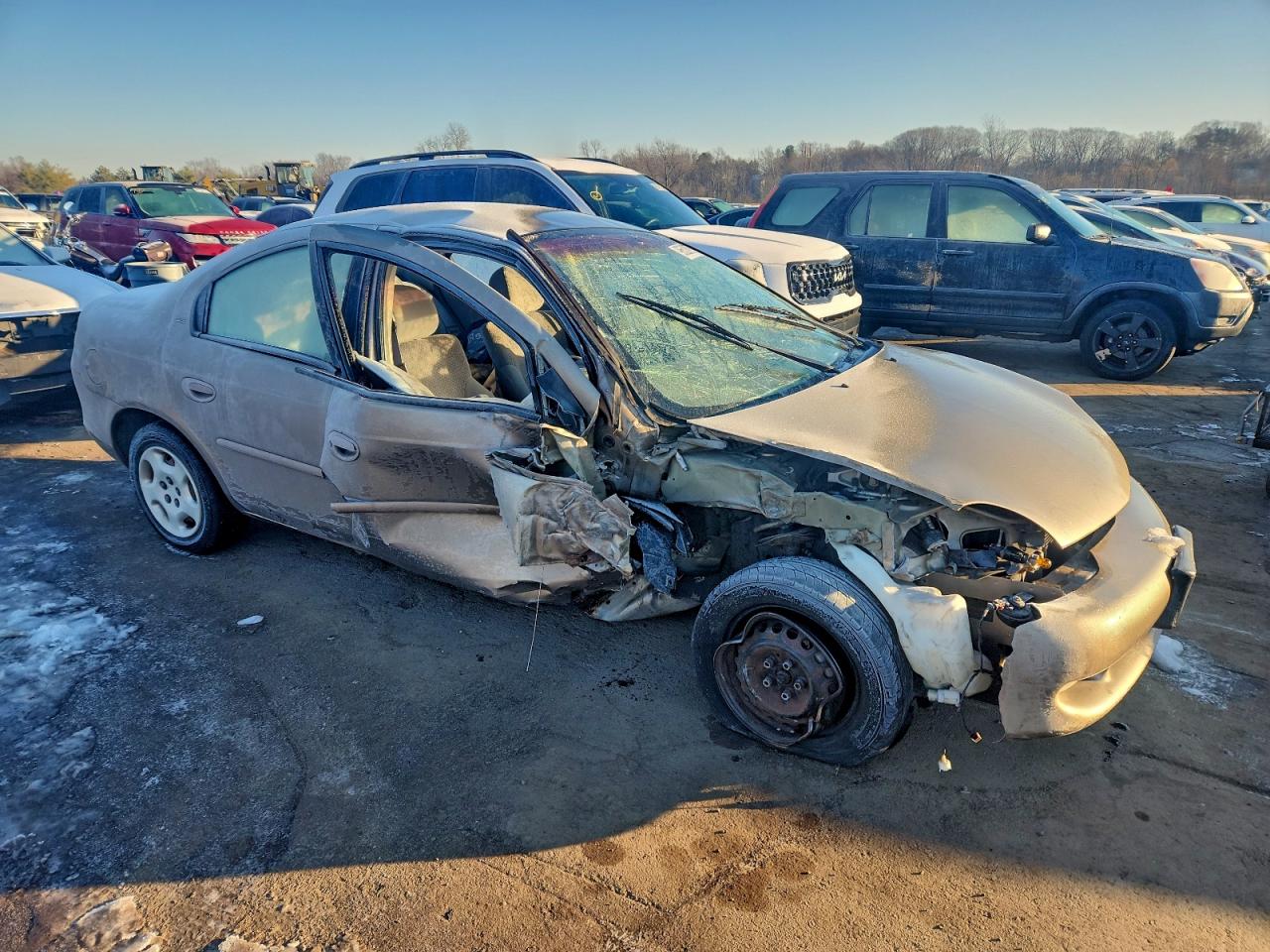 Lot #3318870954 2001 DODGE NEON SE