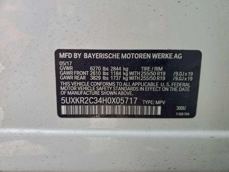 2017 BMW X5 SDRIVE3 #3305761804