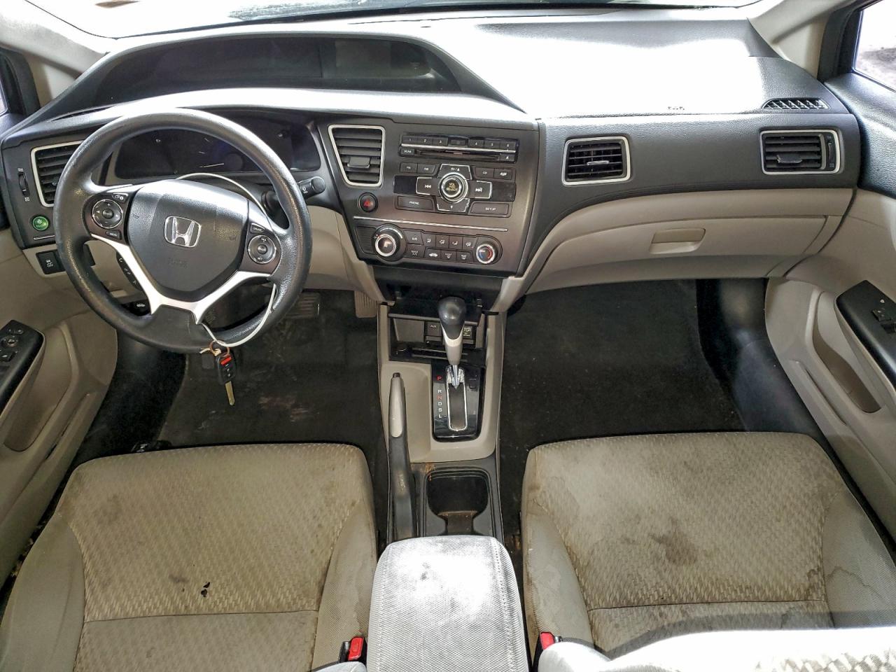 Lot #3317743065 2015 HONDA CIVIC LX