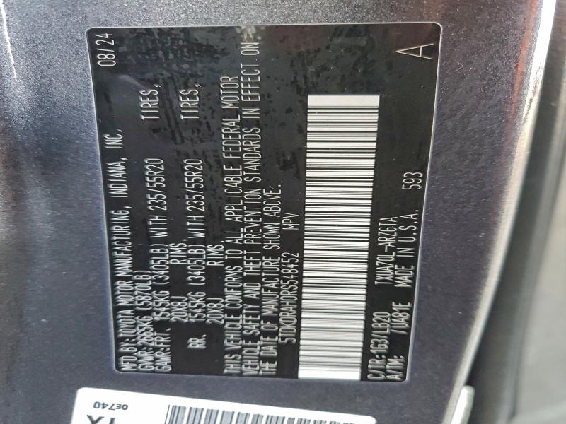 2024 TOYOTA HIGHLANDER #3312254772