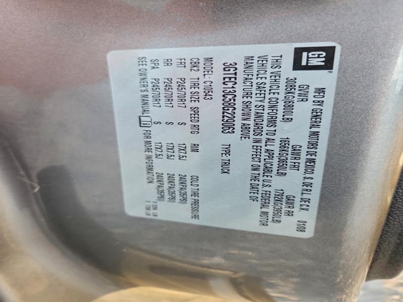 2008 GMC SIERRA C15 #3311705222