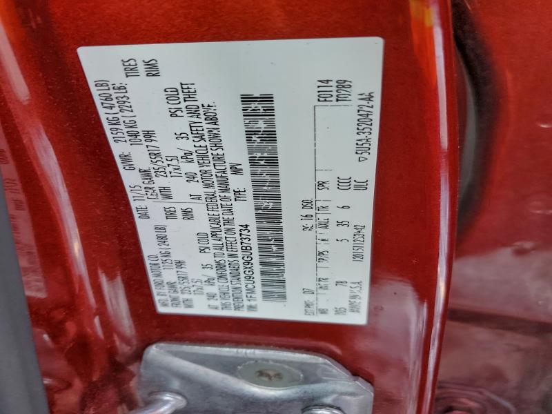 2016 FORD ESCAPE SE #3304714930