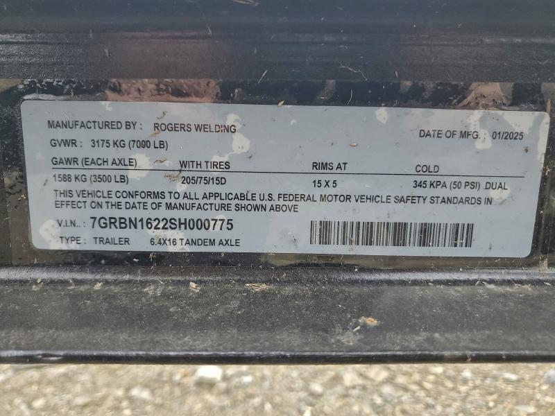 2025 ROGERS WELDING UNKNOWN #3316788432