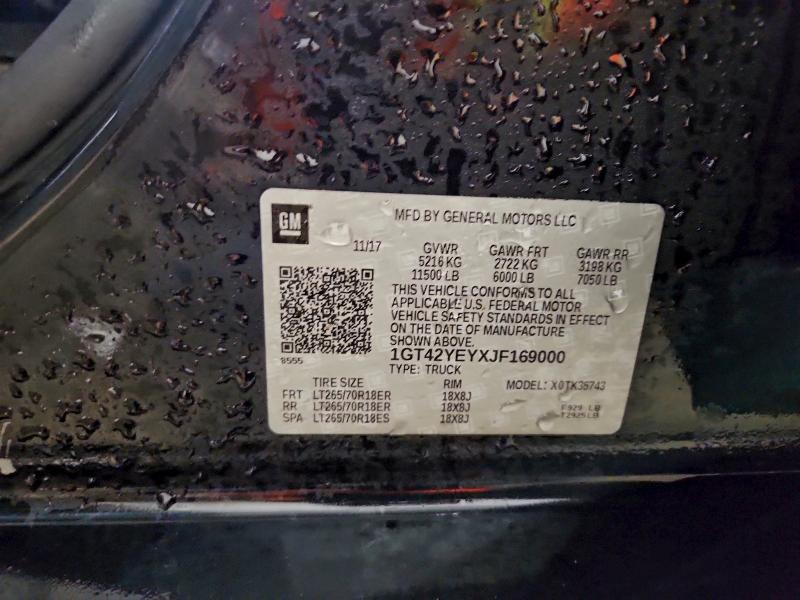 2018 GMC SIERRA K35 #3312471618