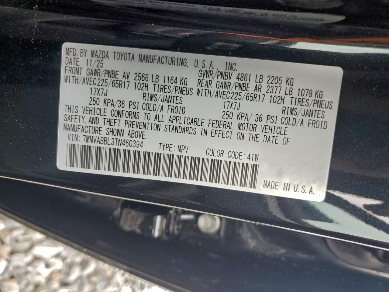 Lot #3312547821 2026 MAZDA CX-50 PREF