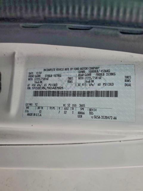 2008 FORD E250 #3305655721