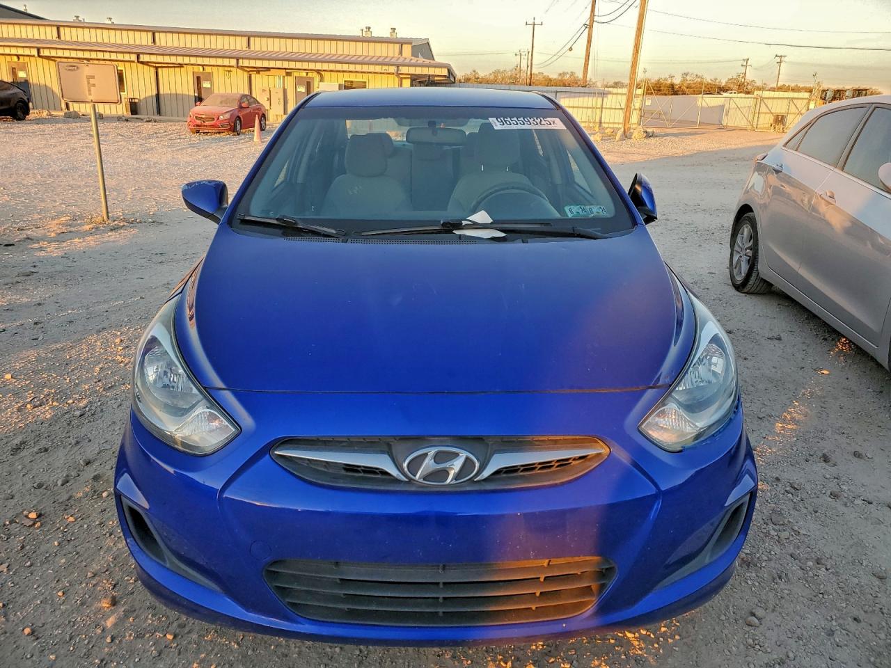 Lot #3312309777 2014 HYUNDAI ACCENT GLS
