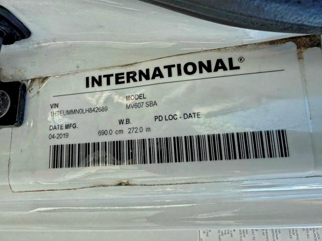 2020 INTERNATIONAL MV607 #3308222179
