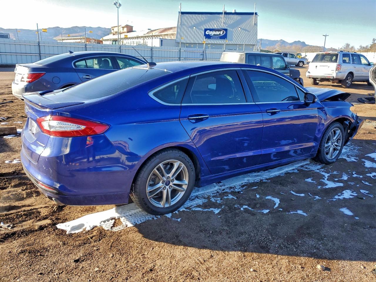 Lot #3301810359 2016 FORD FUSION TIT