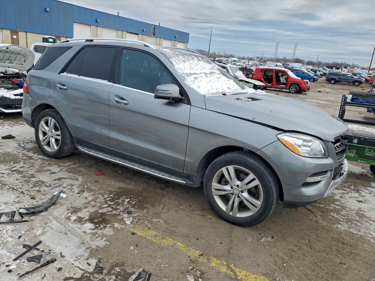 Lot #3316745454 2015 MERCEDES-BENZ ML 350 4MA