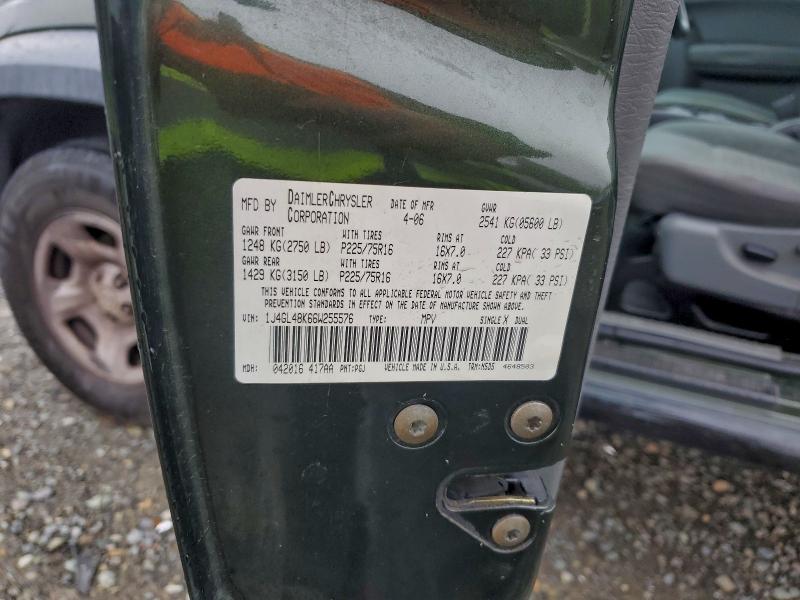 2006 JEEP LIBERTY SP #3311816195