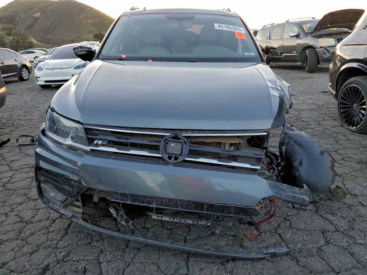 Lot #3305767356 2021 VOLKSWAGEN TIGUAN SE