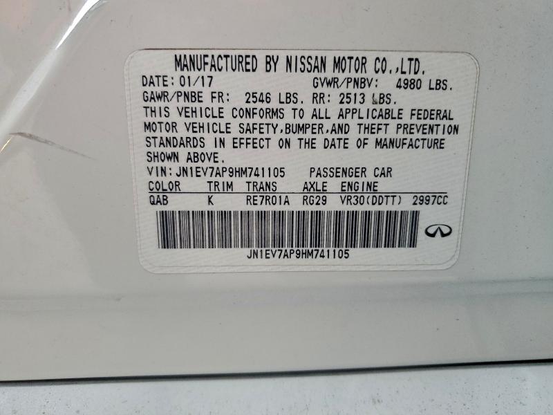 2017 INFINITI Q50 PREMIU #3317024098