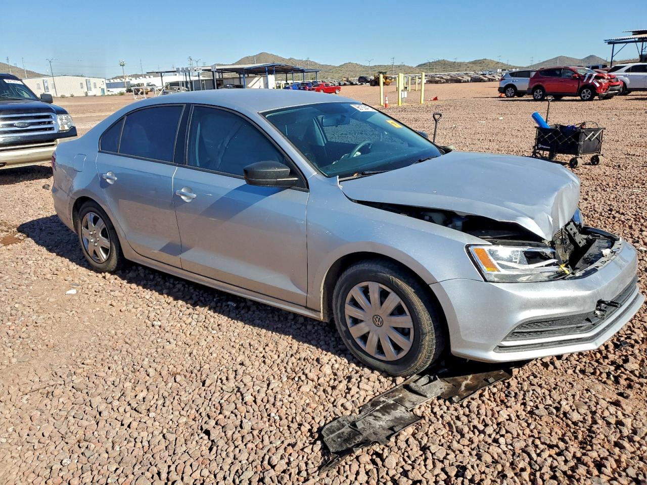 Lot #3316181919 2016 VOLKSWAGEN JETTA S