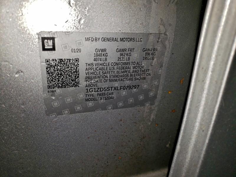 2020 CHEVROLET MALIBU LT #3312650177