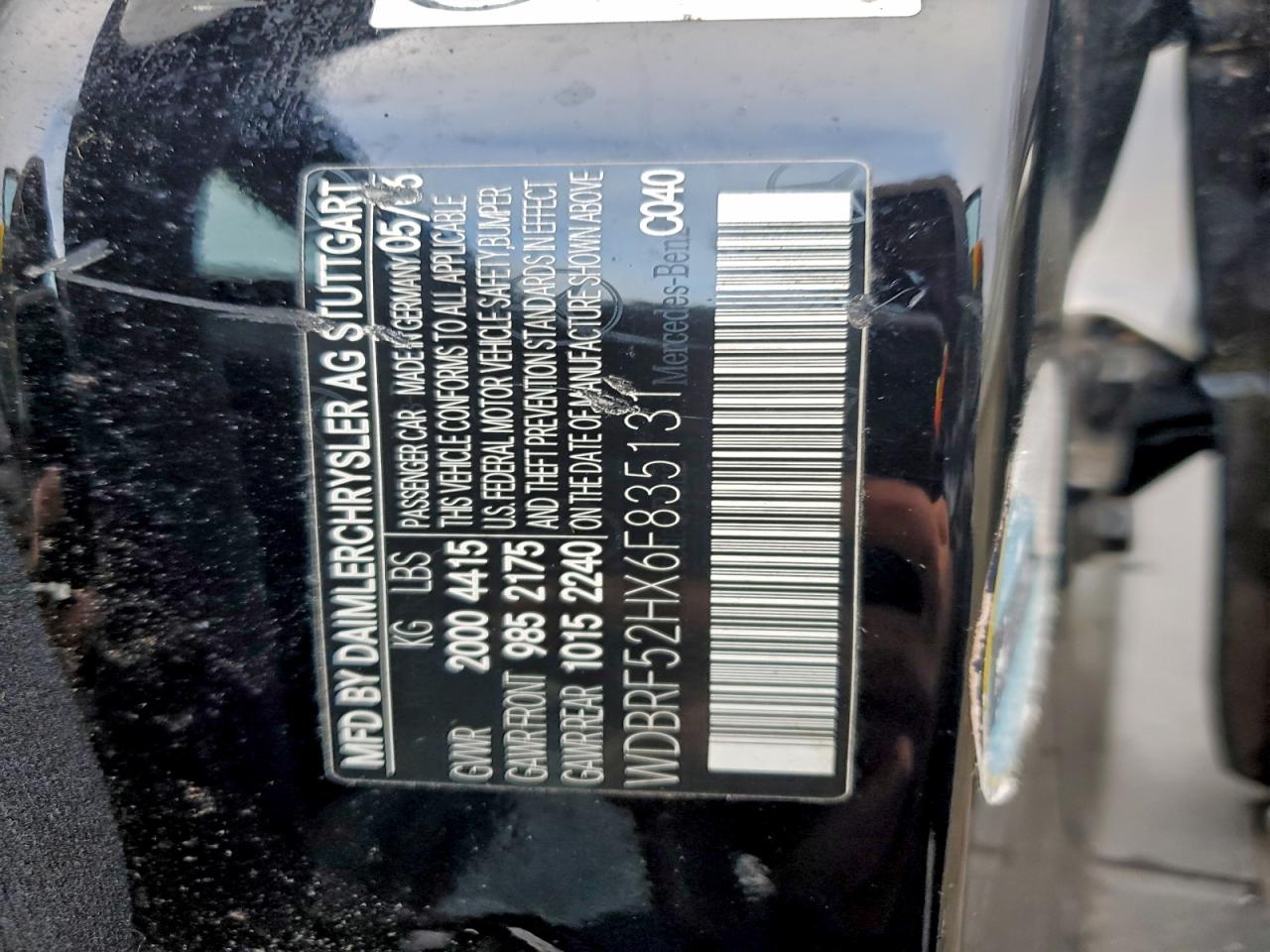 Lot #3316733415 2006 MERCEDES-BENZ C 230