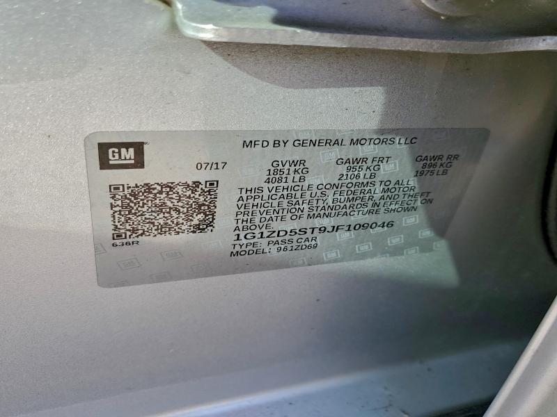 2018 CHEVROLET MALIBU LT #3312332773