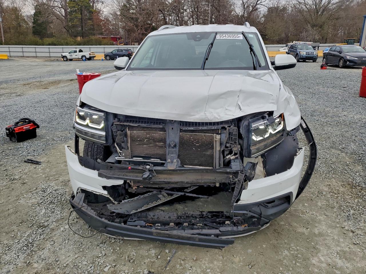 Lot #3309631073 2019 VOLKSWAGEN ATLAS SE