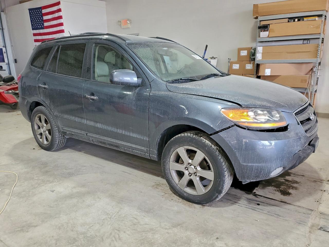 Lot #3315961226 2008 HYUNDAI SANTA FE S