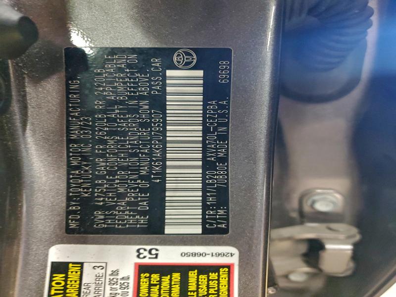 2023 TOYOTA CAMRY XSE #3316826399