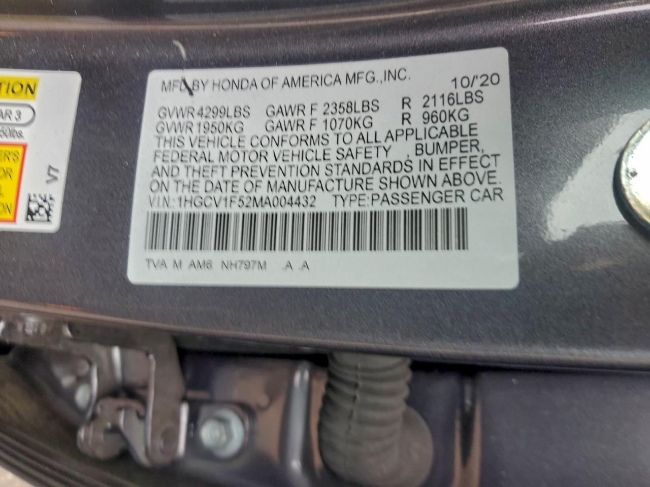 HONDA ACCORD EXL