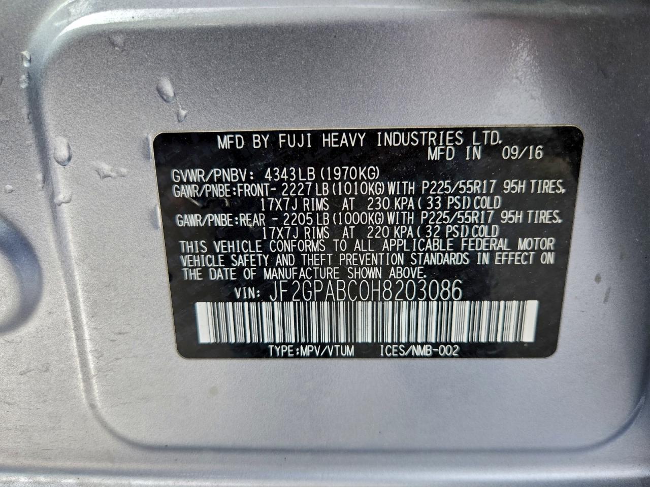 SUBARU CROSSTREK PREMIUM