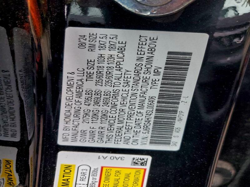 2025 HONDA CR-V EXL #3304516525