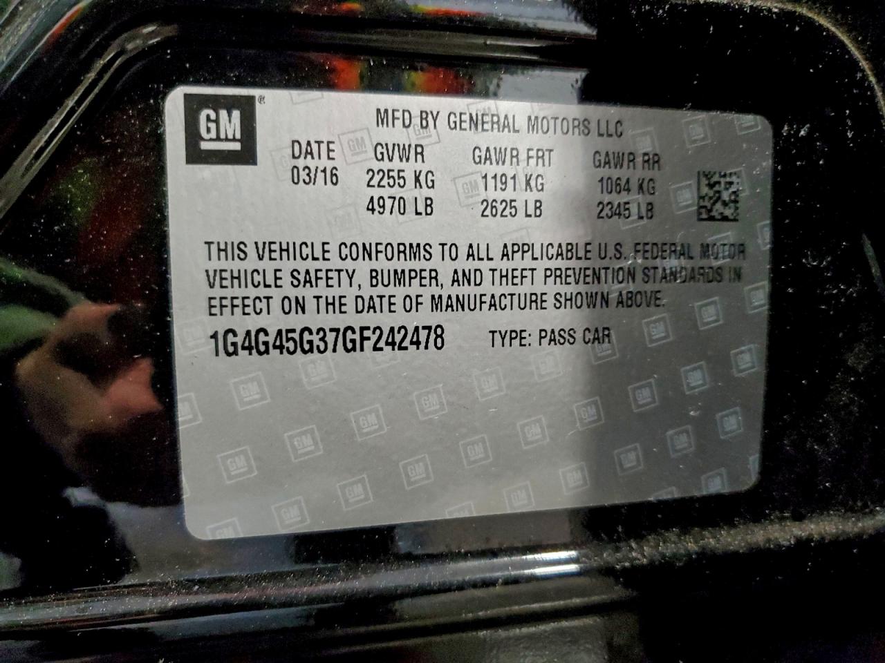 BUICK LACROSSE SPORT TOURING