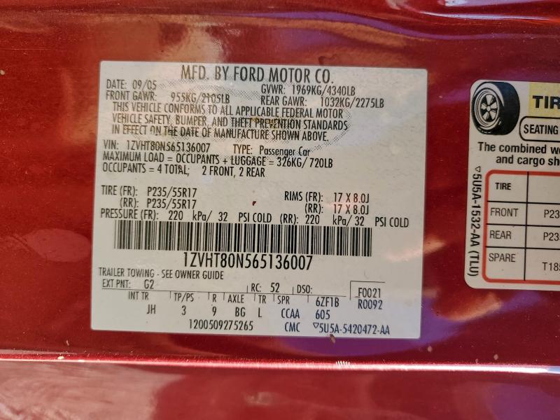 2006 FORD MUSTANG #3311595769