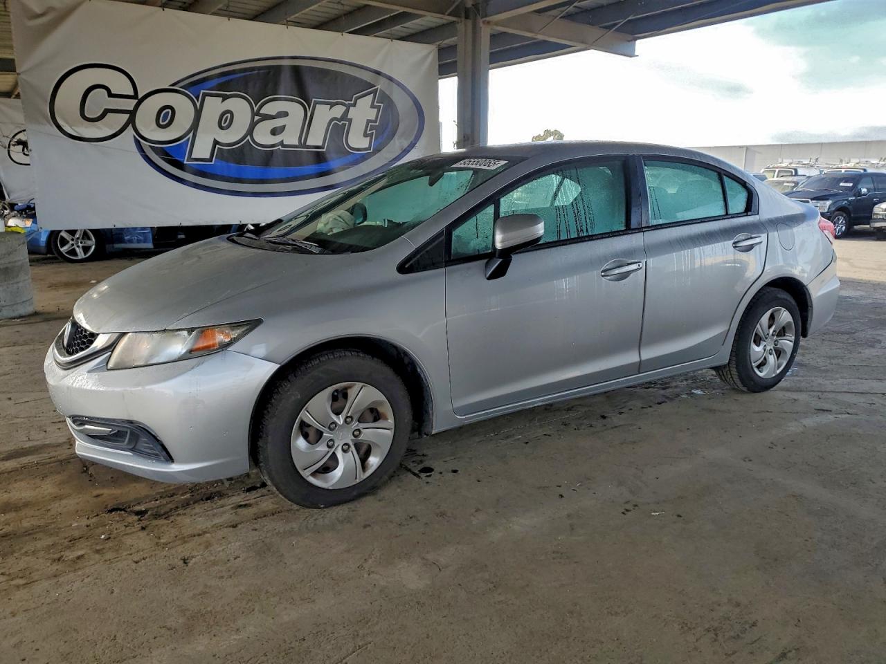 Lot #3310626826 2015 HONDA CIVIC LX