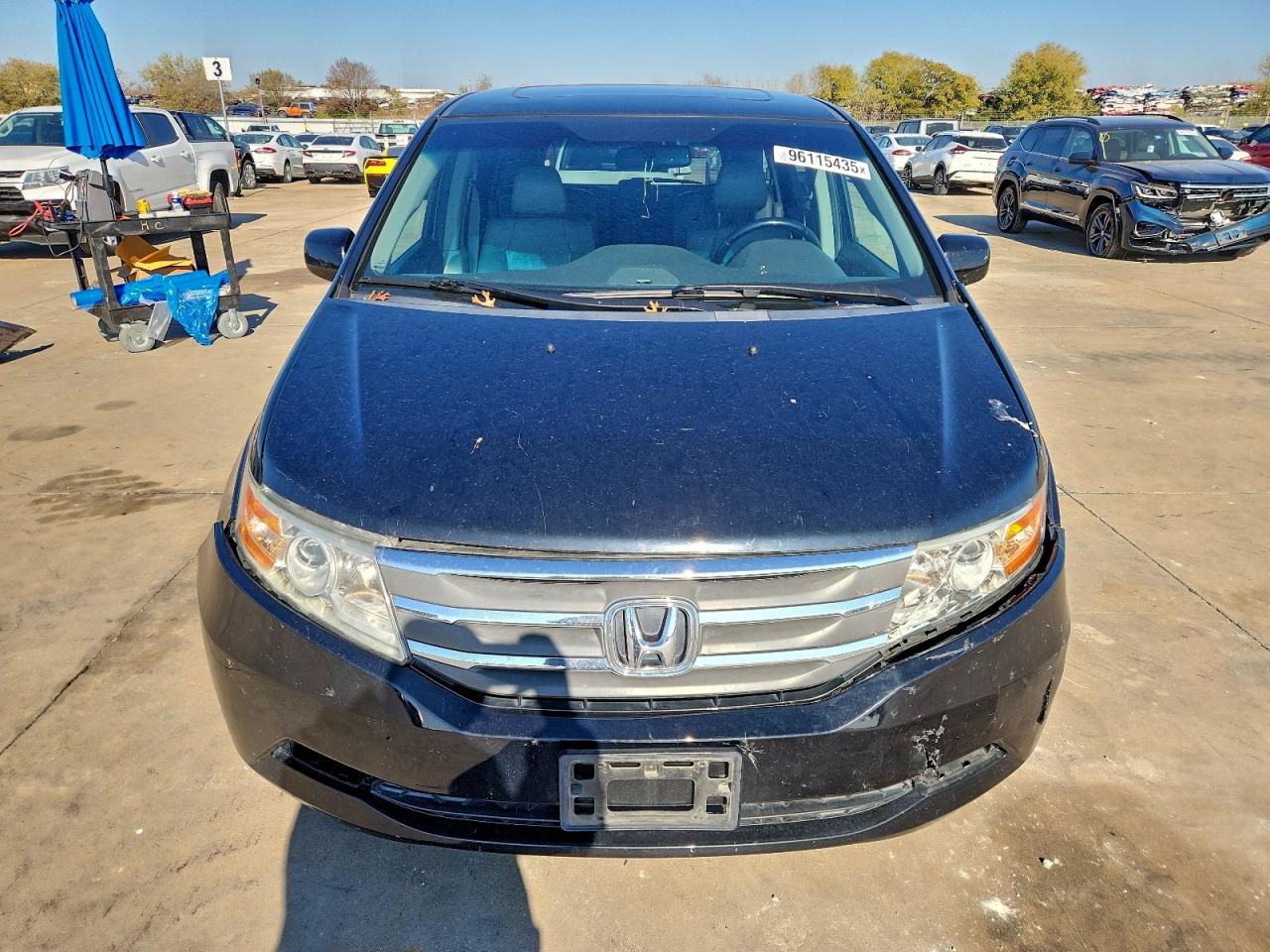 Lot #3311611285 2012 HONDA ODYSSEY EX