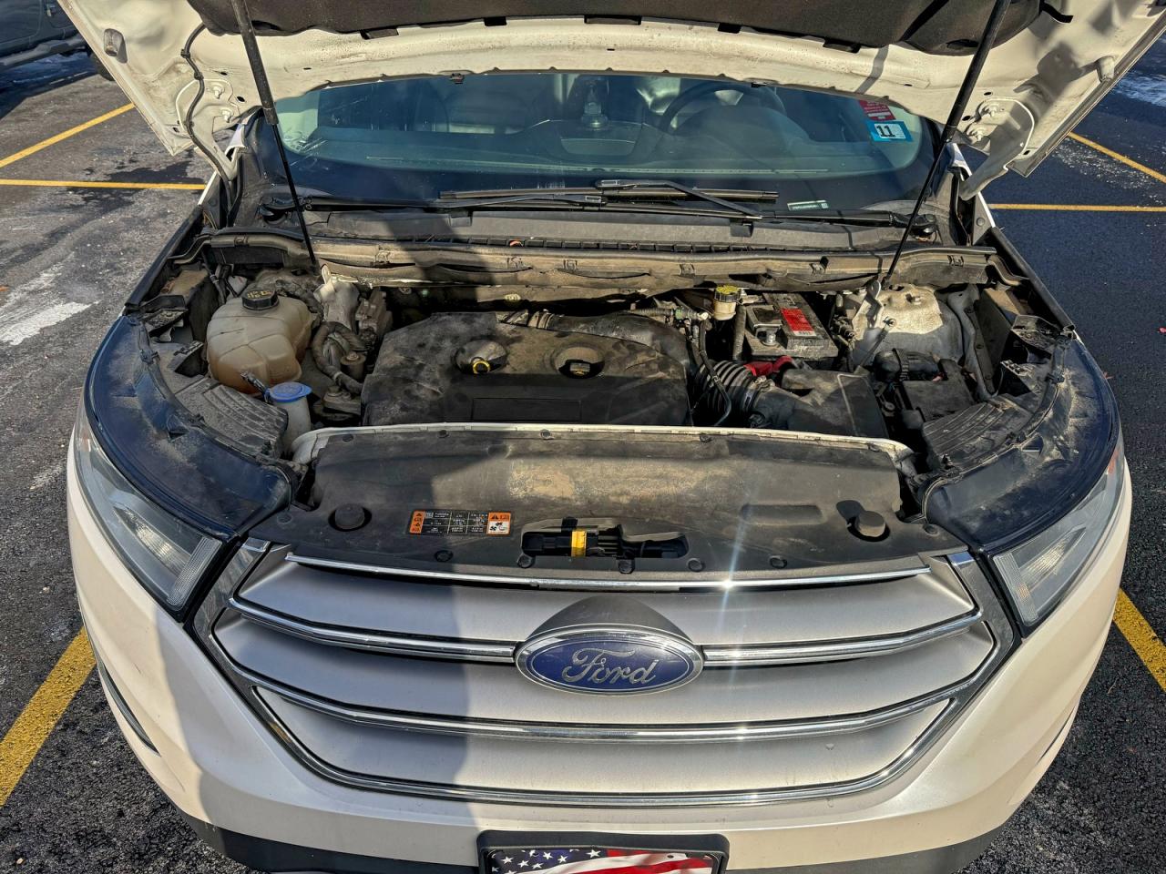 Lot #3312290783 2017 FORD EDGE SEL