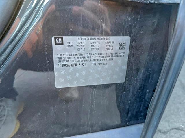 2015 CHEVROLET VOLT #3311562241