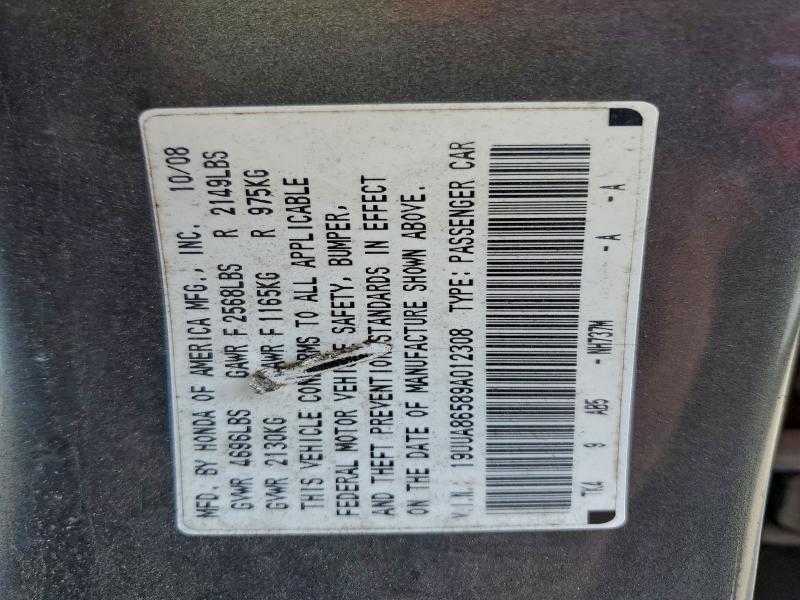 2009 ACURA TL #3303788425