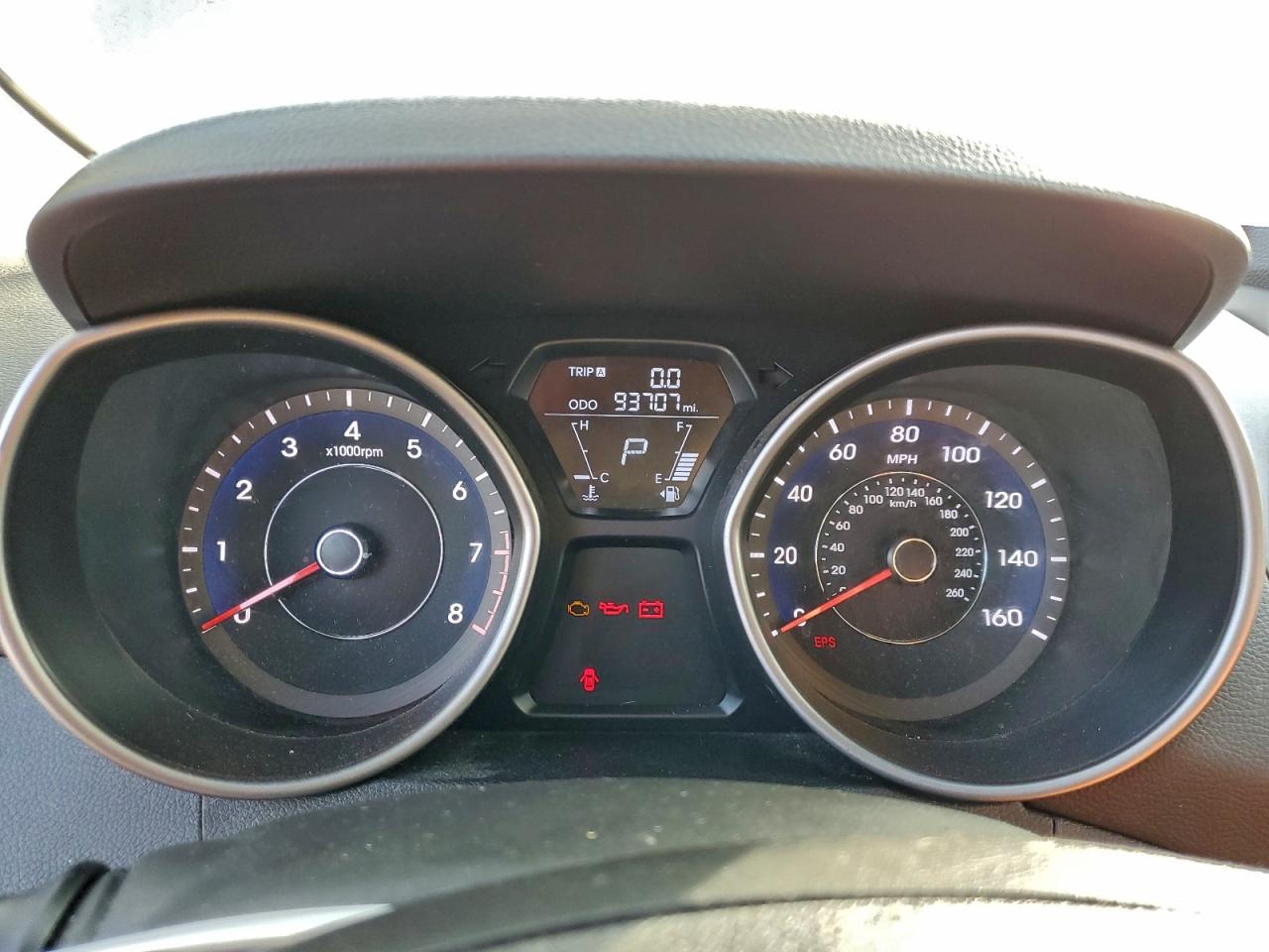 Lot #3317807089 2011 HYUNDAI ELANTRA GL